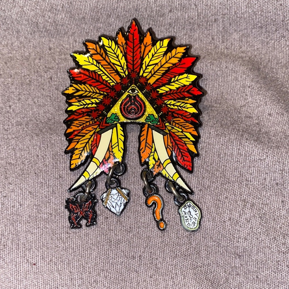 Bassnectar Chief Nectar hat pin